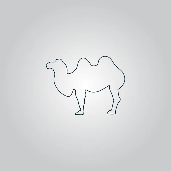 Camel pictogram — Stockvector