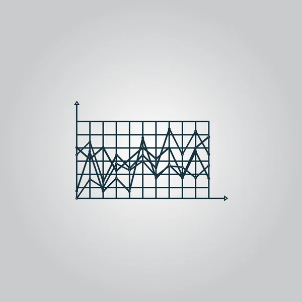 Grafik simgesi — Stok Vektör