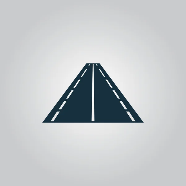 Road icon — Stock Vector