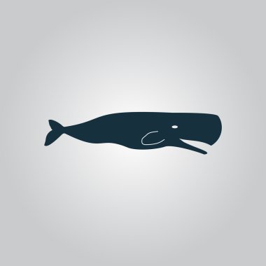 Sperm Whale icon clipart