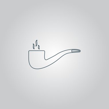 Vektör dumanlı tütün boru