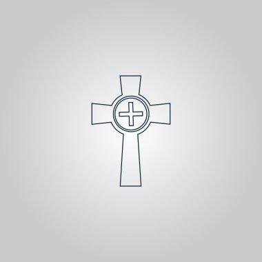 Mezar taşı - mezar taşı simgesini çapraz