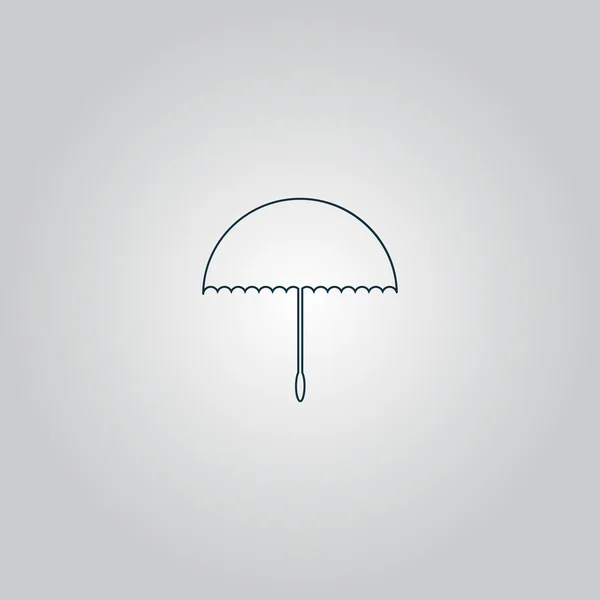 Esernyő ikon - vektoros — Stock Vector
