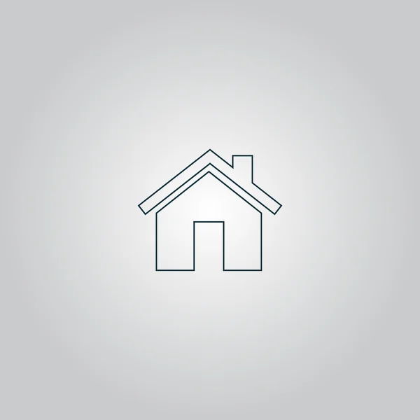 Pequeña casa — Vector de stock