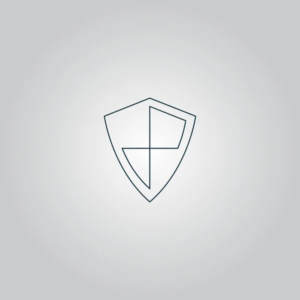 Icono de protección vectorial — Vector de stock