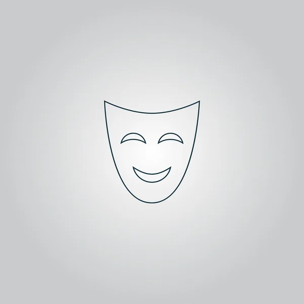 Радостная маска — стоковый вектор