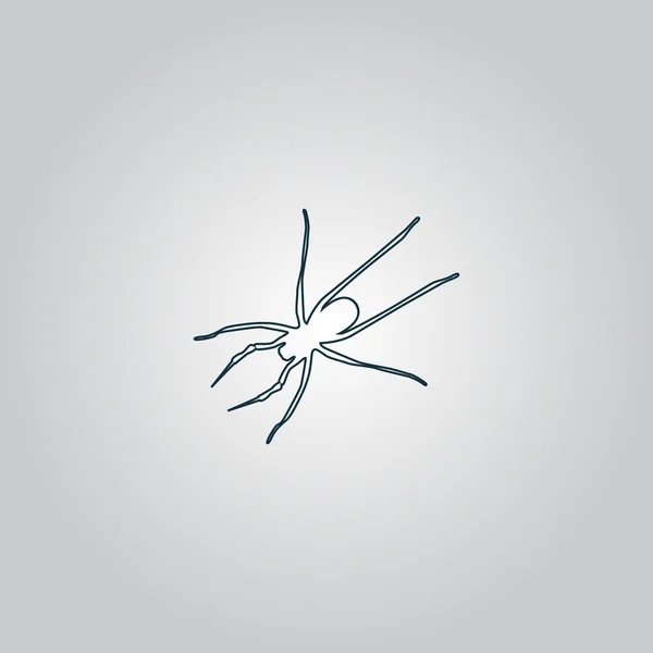 Spider icon — Stock Vector