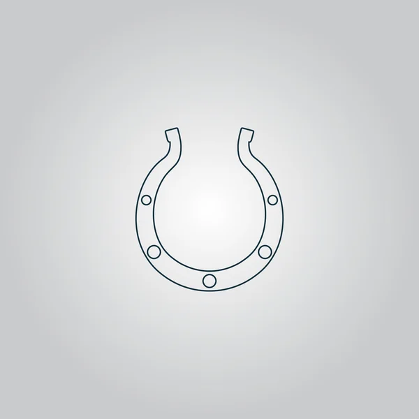 Luck Horseshoe — Stock Vector