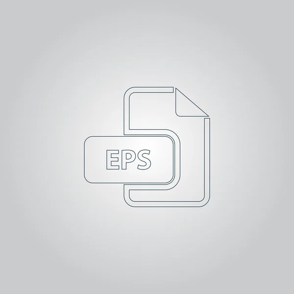 Eps 矢量文件扩展图标. — 图库矢量图片