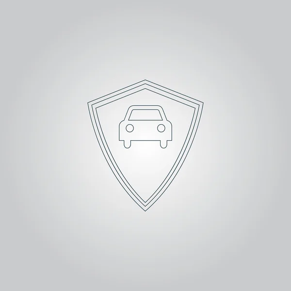 Car outline logo Vector Art Stock Images Depositphotos