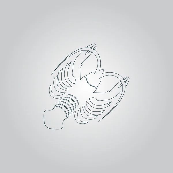 Crawfish — Stock Illustration Crawfish Royalty Free Stock Illustrations
