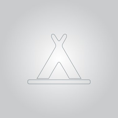 Kızılderili çadırı simgesi