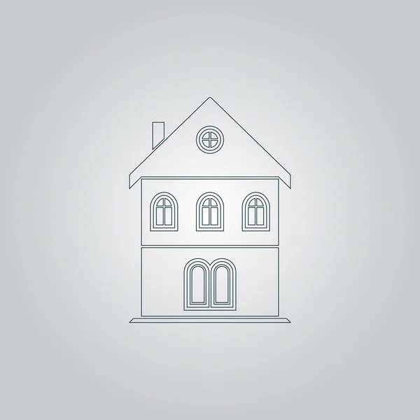 Icono de casa — Vector de stock