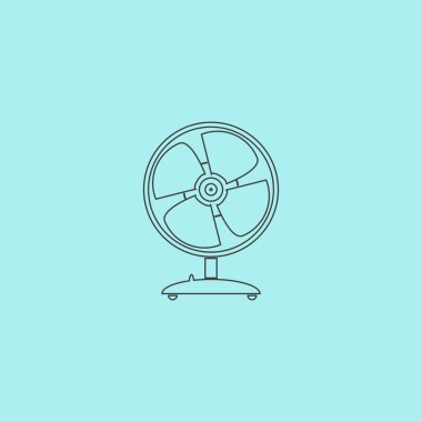 Tablo fan - vektör çizim