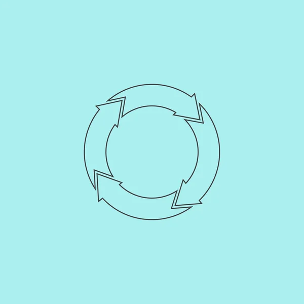 Icono de reciclaje — Archivo Imágenes Vectoriales