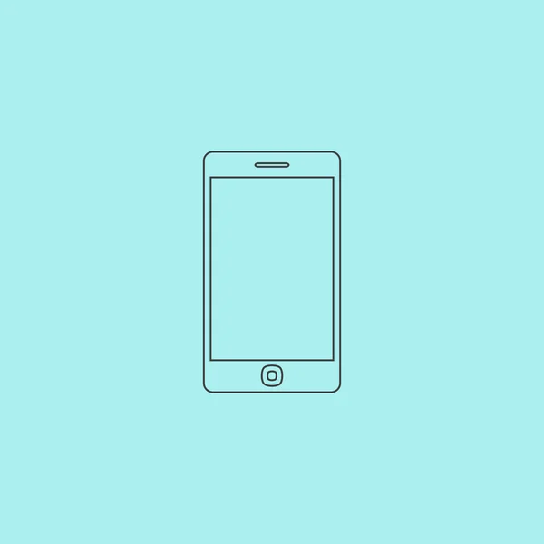 Ilustração vetorial do ícone do smartphone —  Vetores de Stock