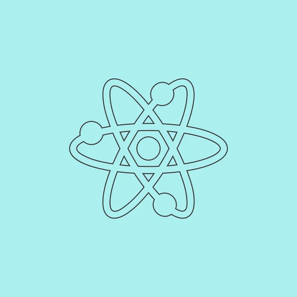 Vektör atom simgesi — Stok Vektör