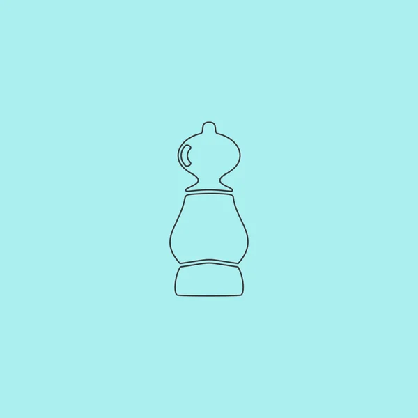 Icono de peón de ajedrez — Vector de stock