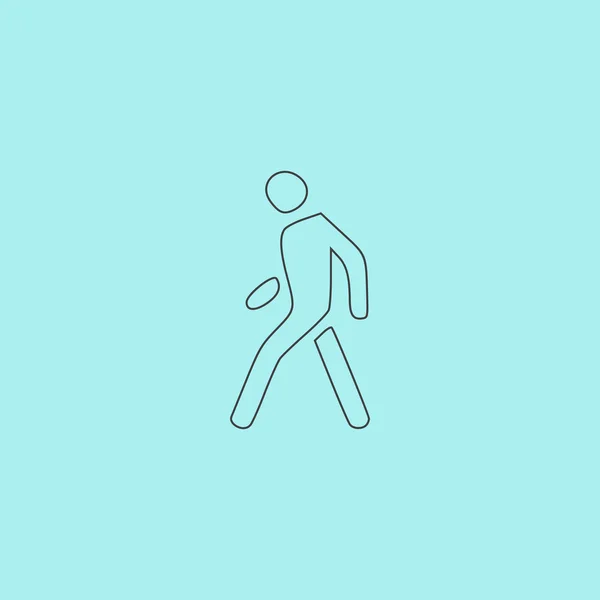 Pedestrian symbol — Stock Vector