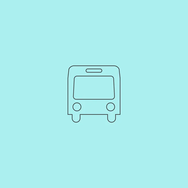 Ícone de autocarro — Vetor de Stock
