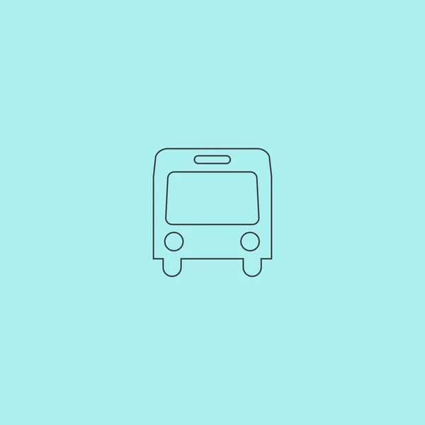 Icono de autobús — Archivo Imágenes Vectoriales