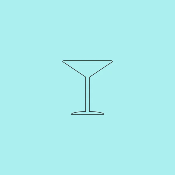 Martini glasikon — Stock vektor