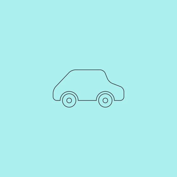 Plantilla de logotipo de coche de juguete. Icono del vector . — Vector de stock
