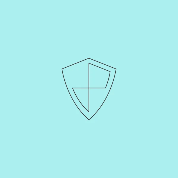 Icono de protección vectorial — Vector de stock