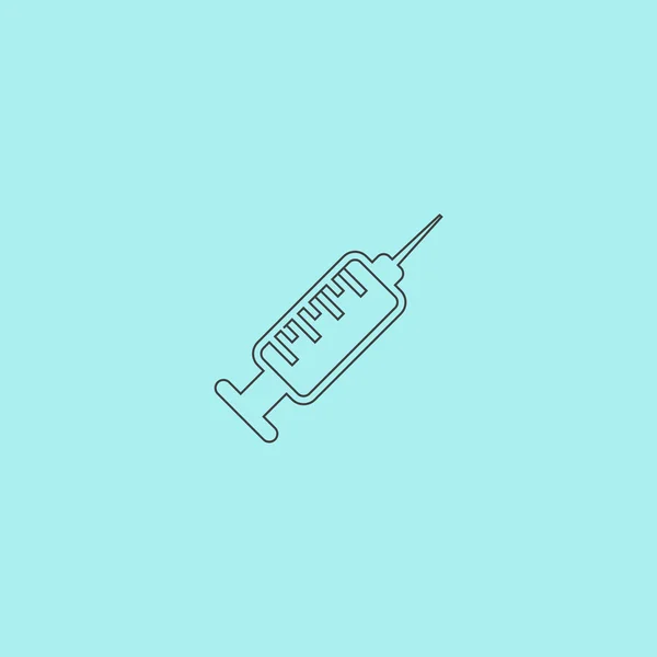 Vector syringe icon — Stock Vector