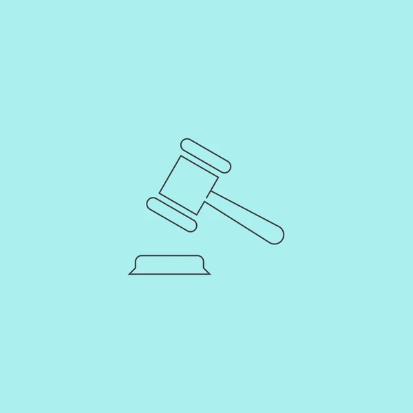 Ref-gavel — стоковый вектор