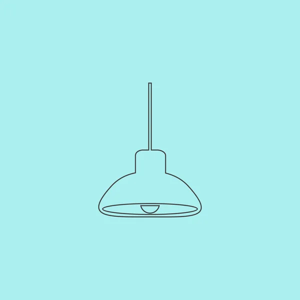 Lampa sufitowa. Wektor. — Wektor stockowy