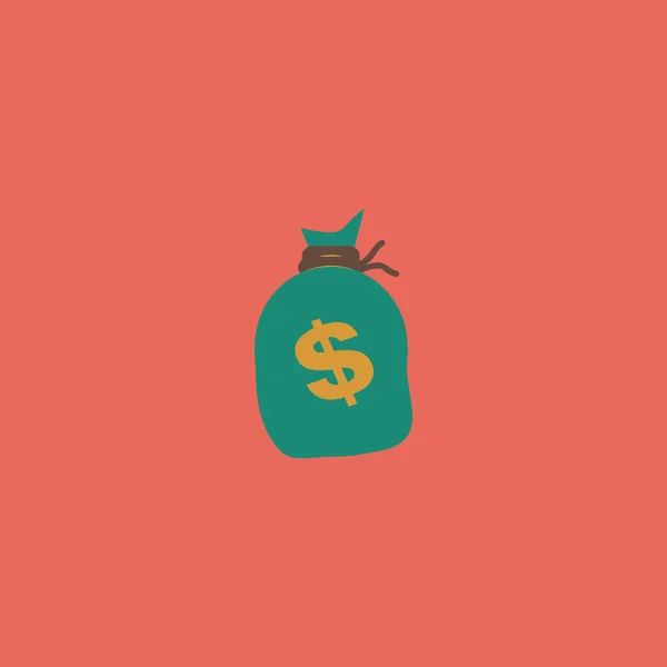 袋的美元 — 图库矢量图片