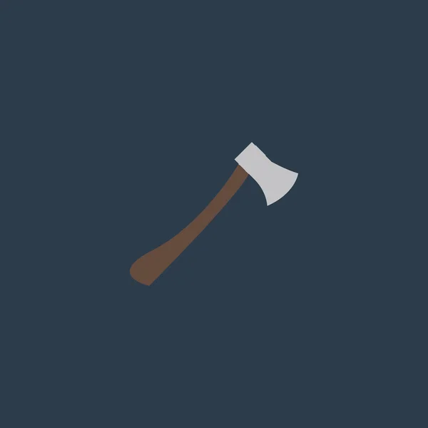 Ikonen ax. AXE-symbol. platt vektor illustration — Stock vektor