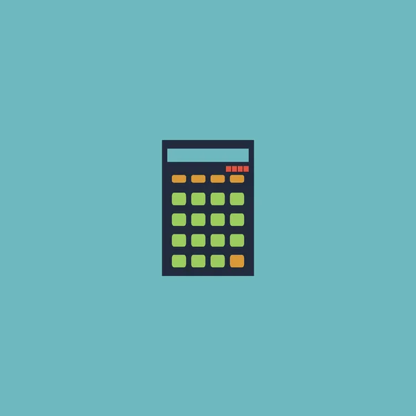 Icône de calculatrice vectorielle — Image vectorielle