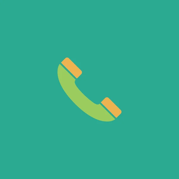 Telefonní sluchátko ikonu vektor — Stockový vektor