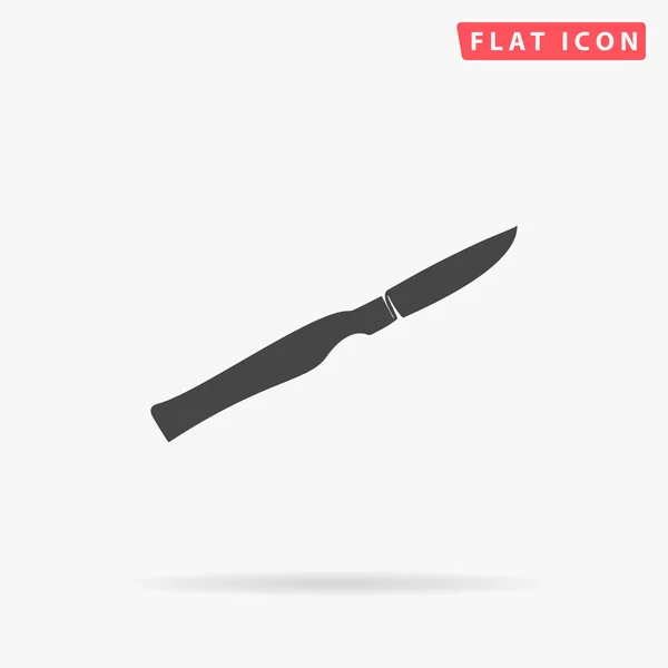 Scalpel simple flat icon — Stock Vector