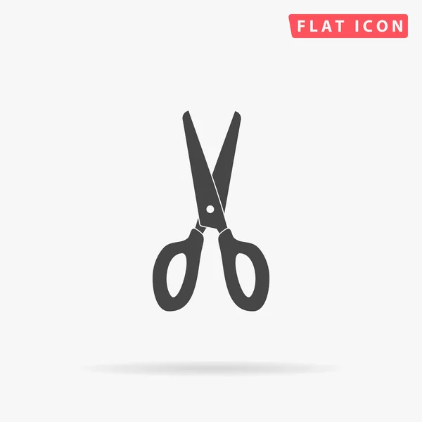 Scissors simple flat icon — 图库矢量图片