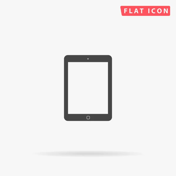 Tablet simple flat icon — Stok Vektör