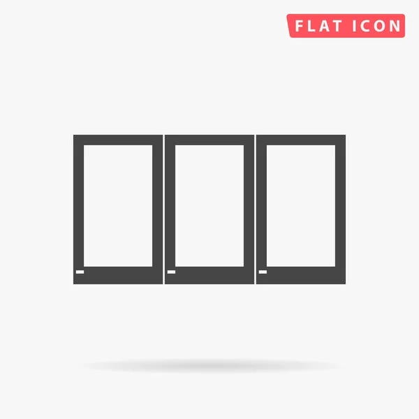 Wardrobe simple flat icon — Stockvector