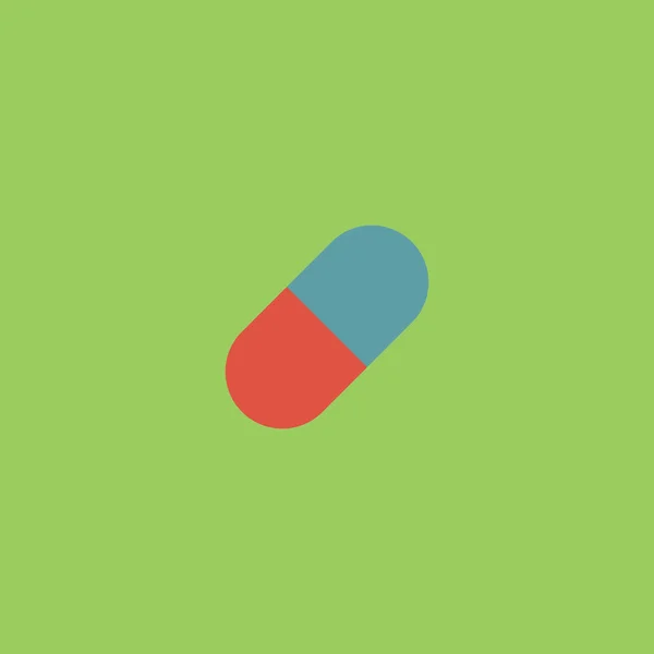 Pill web icon — Stock Vector