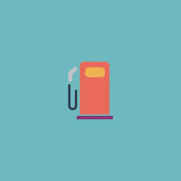 Icône plate de carburant — Image vectorielle