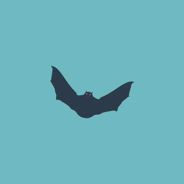 Bat vector icon — Stock Vector