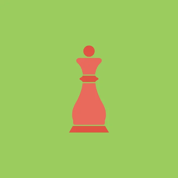 Chess queen icon — Stock Vector