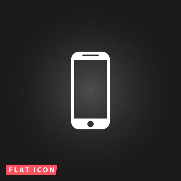 Icône de signe de téléphone mobile — Image vectorielle