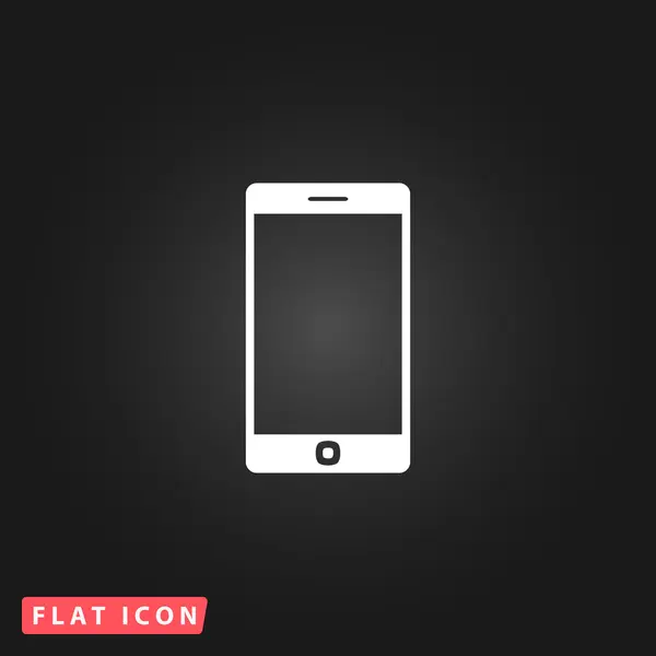 Vector illustratie van smartphone icoon — Stockvector