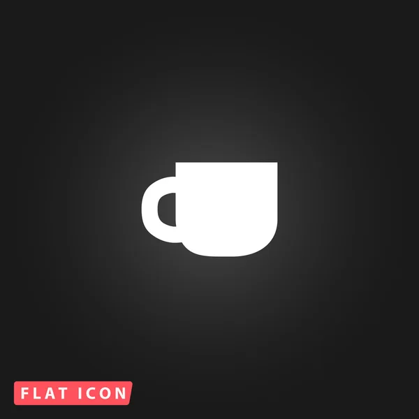 Koffiecup Icoon — Stockvector