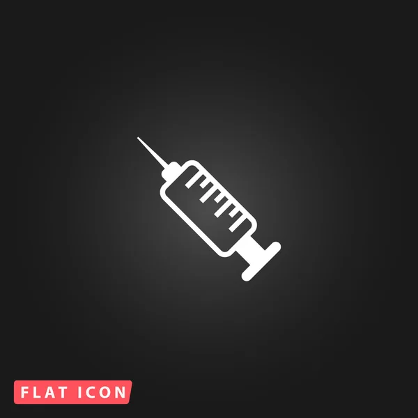 Vector syringe icon — Stock Vector