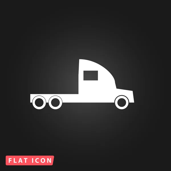 Truck without a trailer — Stock Vector