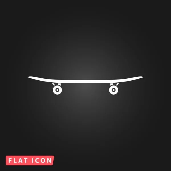 Εικονίδιο του skateboard — Διανυσματικό Αρχείο