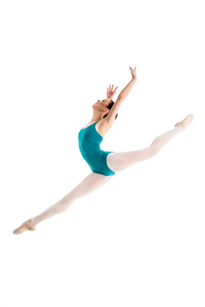 Ballet dancer jumping — Stock Photo, Image